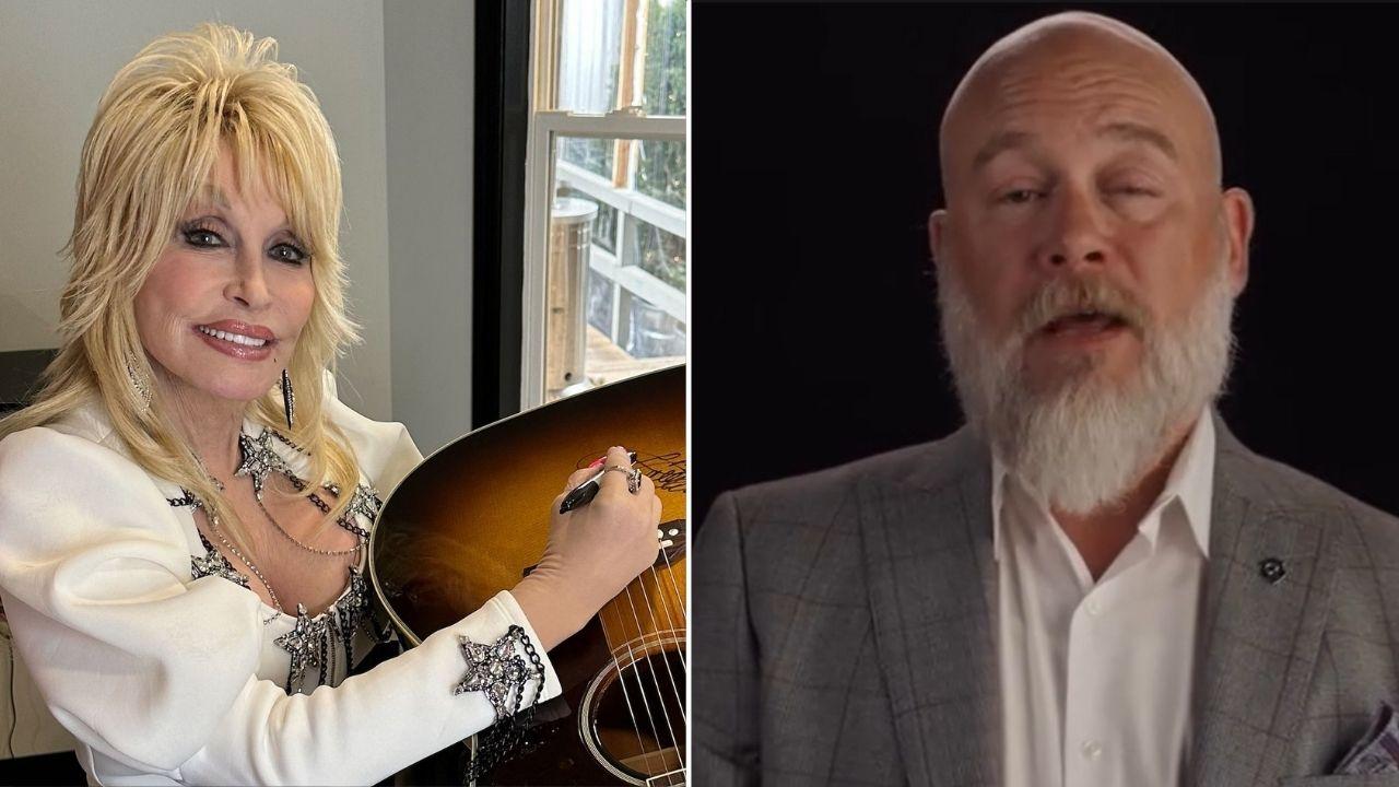 Split photo of Dolly Parton and Bryan Seaver