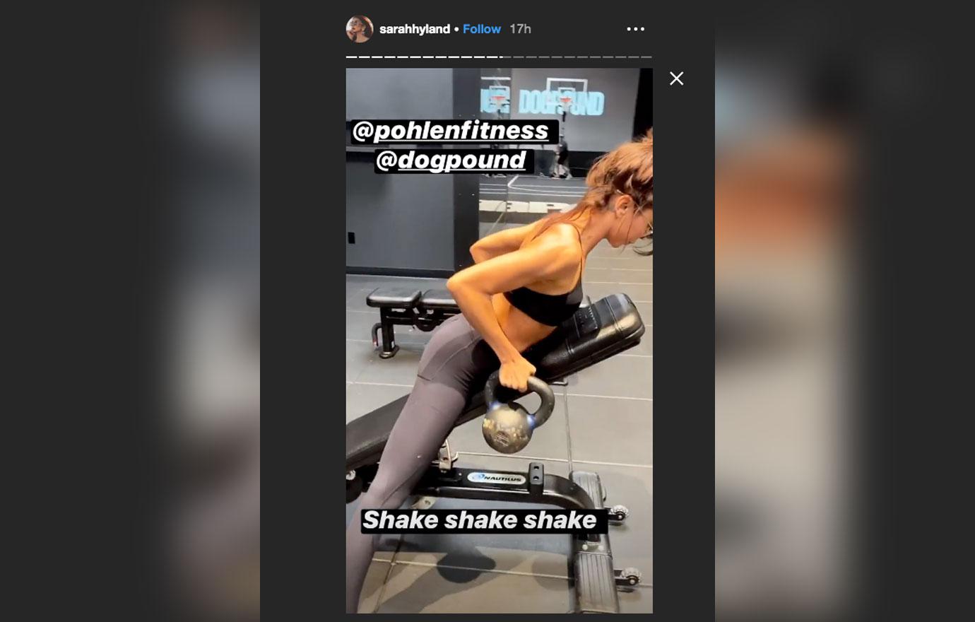 sarah hyland workout