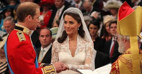 image of Kate middleton and prince William