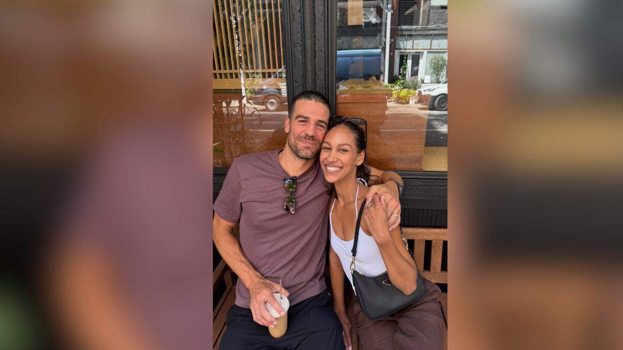 image of Joe Amabile praised his wife, Serena Pitt, for being by his side.