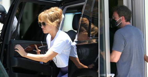jennifer lopez and ben affleck hit the gym together in miami