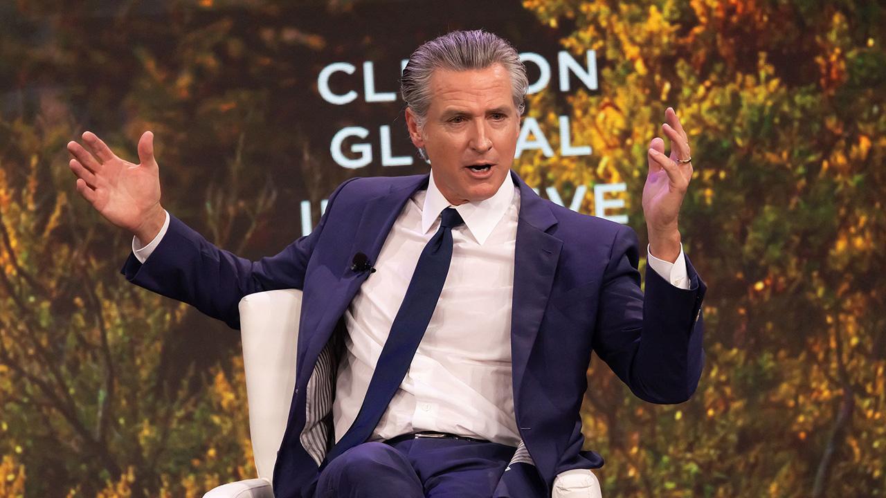 photo of Democrat Gavin Newsom is a rumored possible contender for the 2028 election.