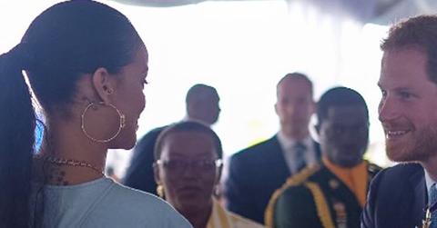 Prince harry meets rihanna 1