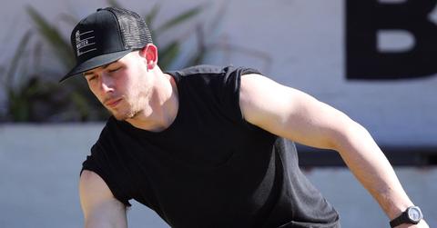 Joe and Nick Jonas have fun lawn bowling in Bondi