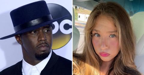 Split photo of Sean 'Diddy' Combs and Genie Exum.