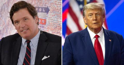 tucker carlson happily accepted donald trumps interview fox news debate watch