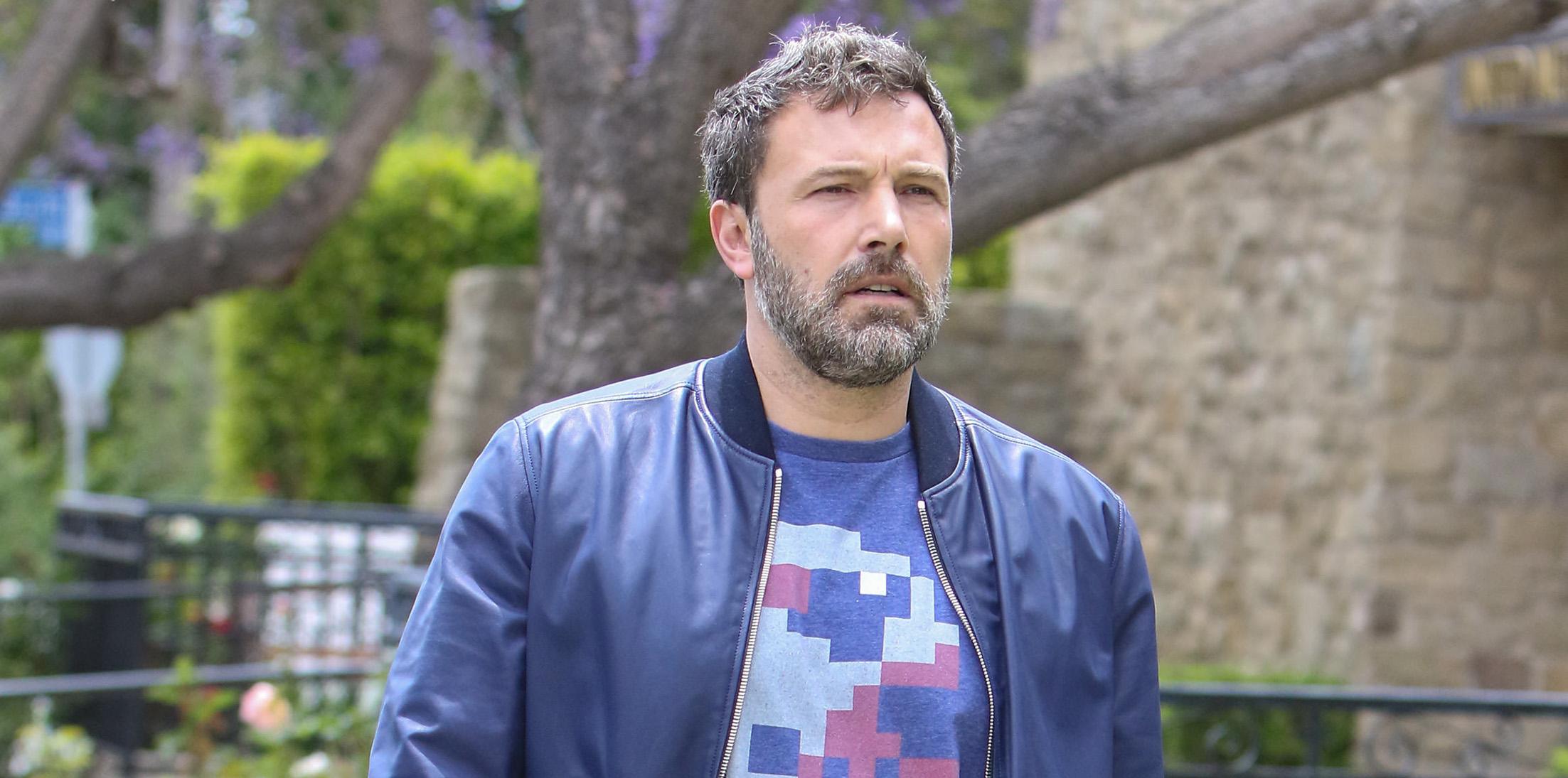 Ben Affleck and his 1970 black Cadillac