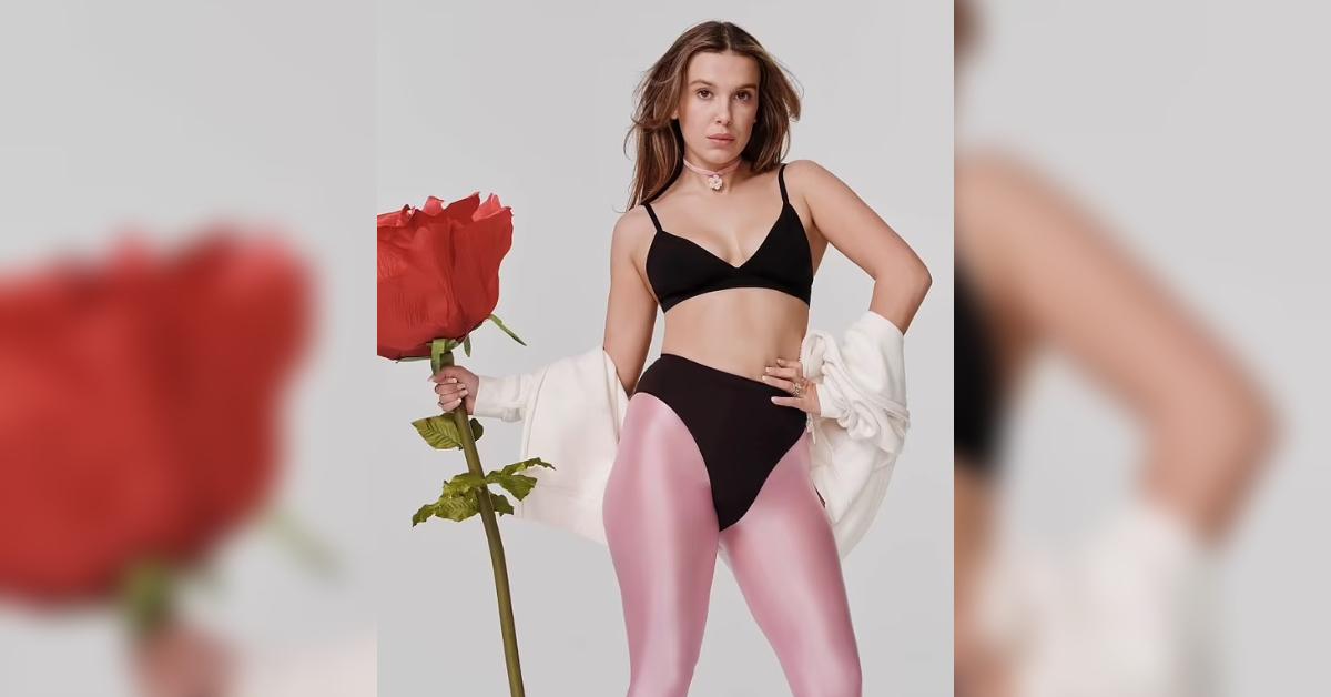 millie bobbie brown flaunts figure valentines day campaign photos