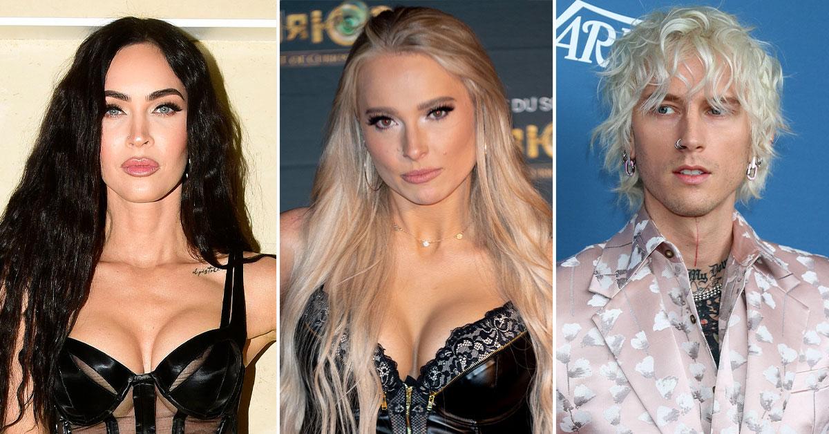 megan fox sends message to guitarist sophie lloyd pp