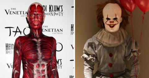 scariest celebrity halloween costumes over the years photos