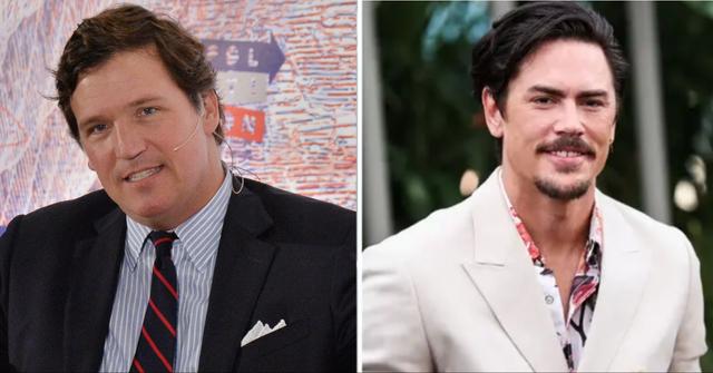 tucker carlson compared vpr tom sandoval white house dinner joke
