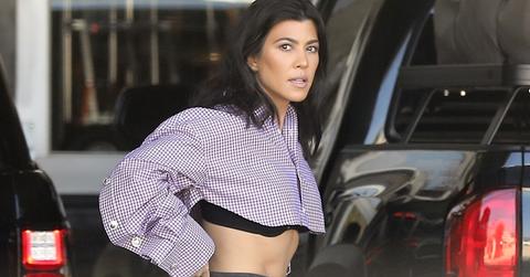 Kourtney kardashian toned torso