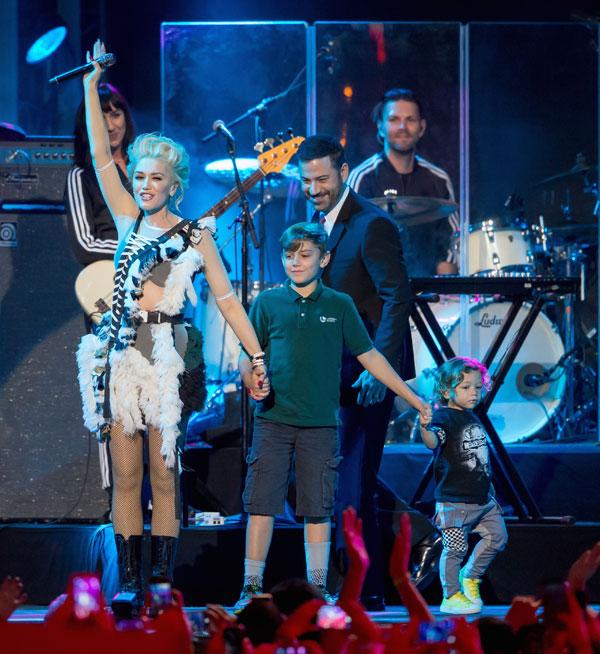 Gwen Stefani Blake Shelton Song Kids Jimmy Kimmel