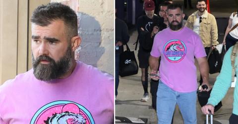 Composite photo of Jason Kelce.