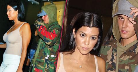 Kourtney kardashian justin bieber naked dating dinner date