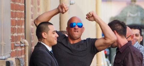 Vin Diesel The Rock Feud Fate Of The Furious