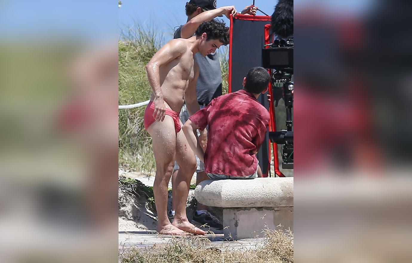 Darren Criss Speedo Shower Photo 07