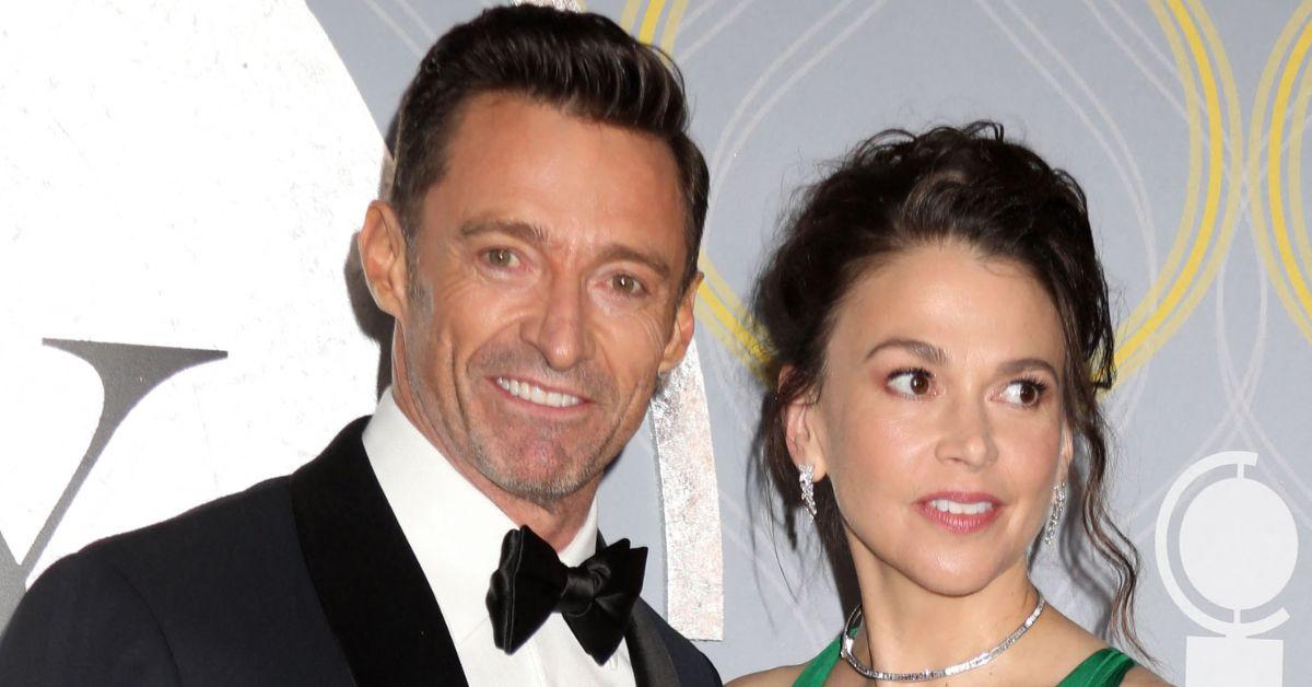 Image of Sutton Foster and Hugh Jackman co-starred in 'The Music Man.'