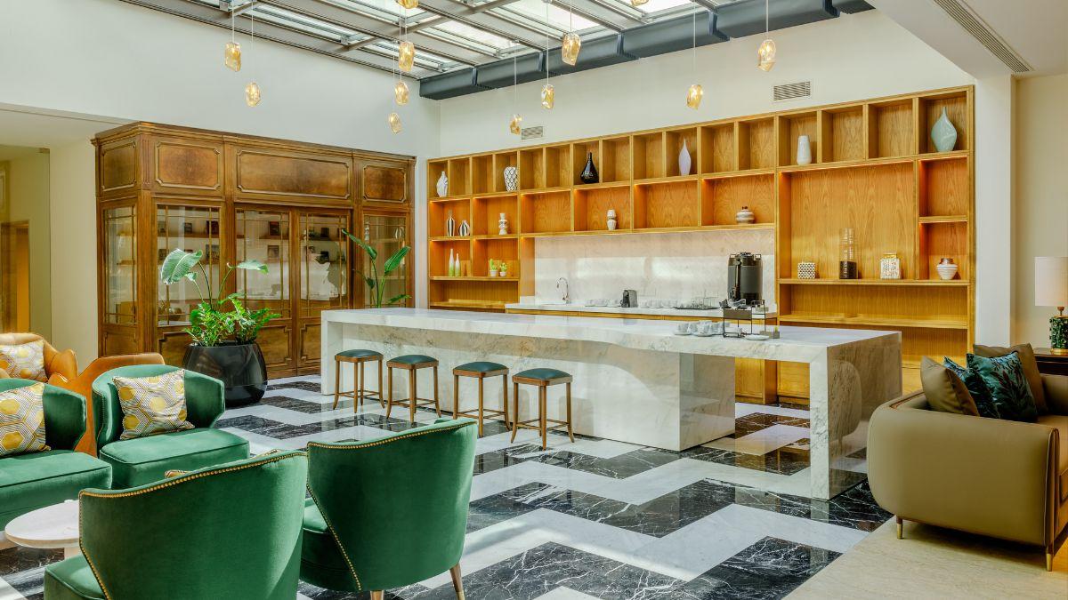 image of Enjoy an Argentinian wine or a fresh cup of coffee from the Recoleta coffee shop.