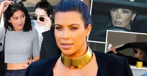 Kim Kardashian Hospital Baby Labor Visitors
