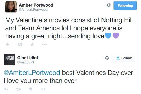 Amber portwood valentines day