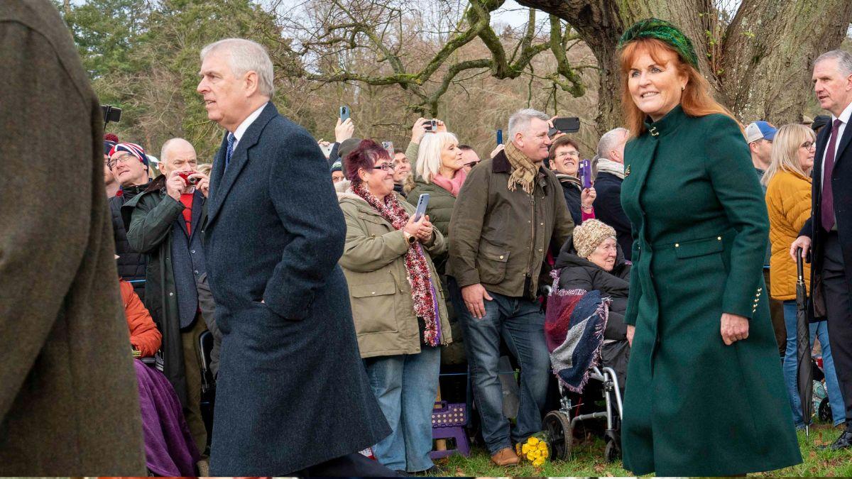 image of prince Andrew and Sarah ferguson