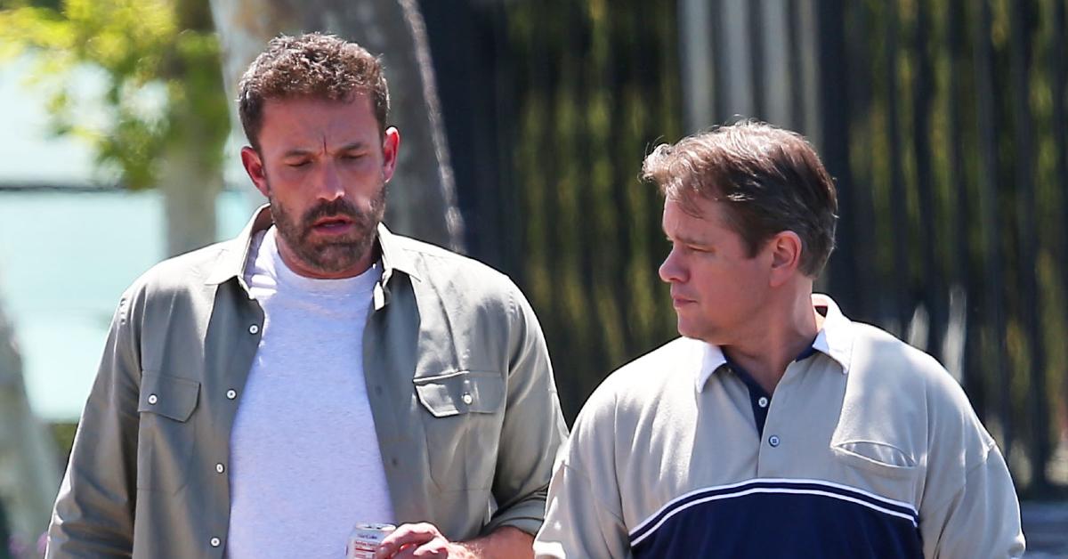 Matt Damon Will Not Be Ben Affleck's 'Best Man' At J.Lo Wedding