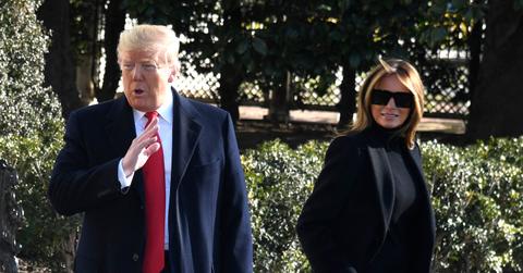 melania trump all smiles donald gala