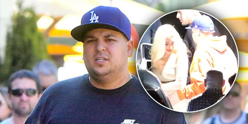 Rob Kardashian Quits Drinking, Looks Thinner at Kim's Bday