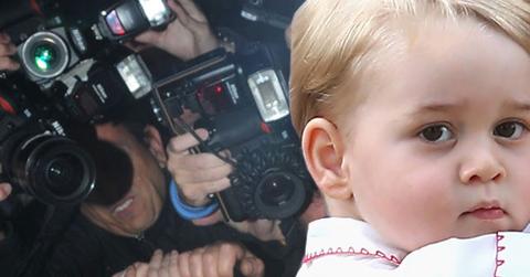 Prince george paparazzi