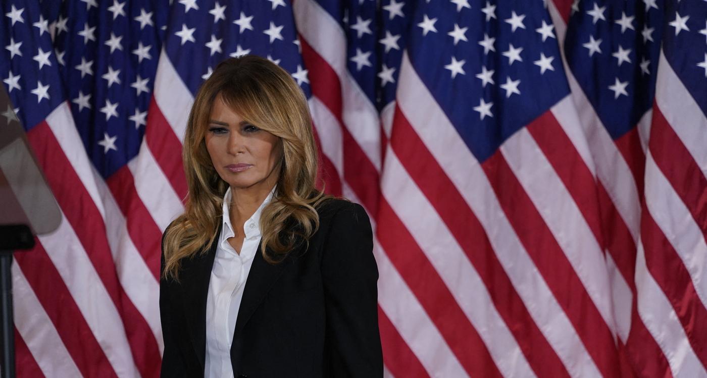 melania trump rare appearance mocked