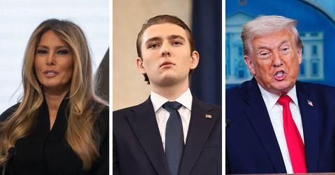 melania trump says barron was brains behind campaign
