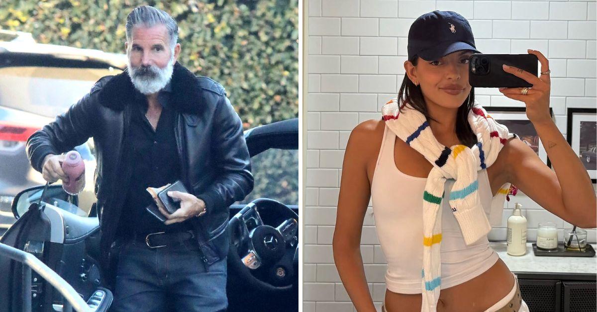 image of Mossimo Giannulli and Hannah Harrison are apparently just good pals.