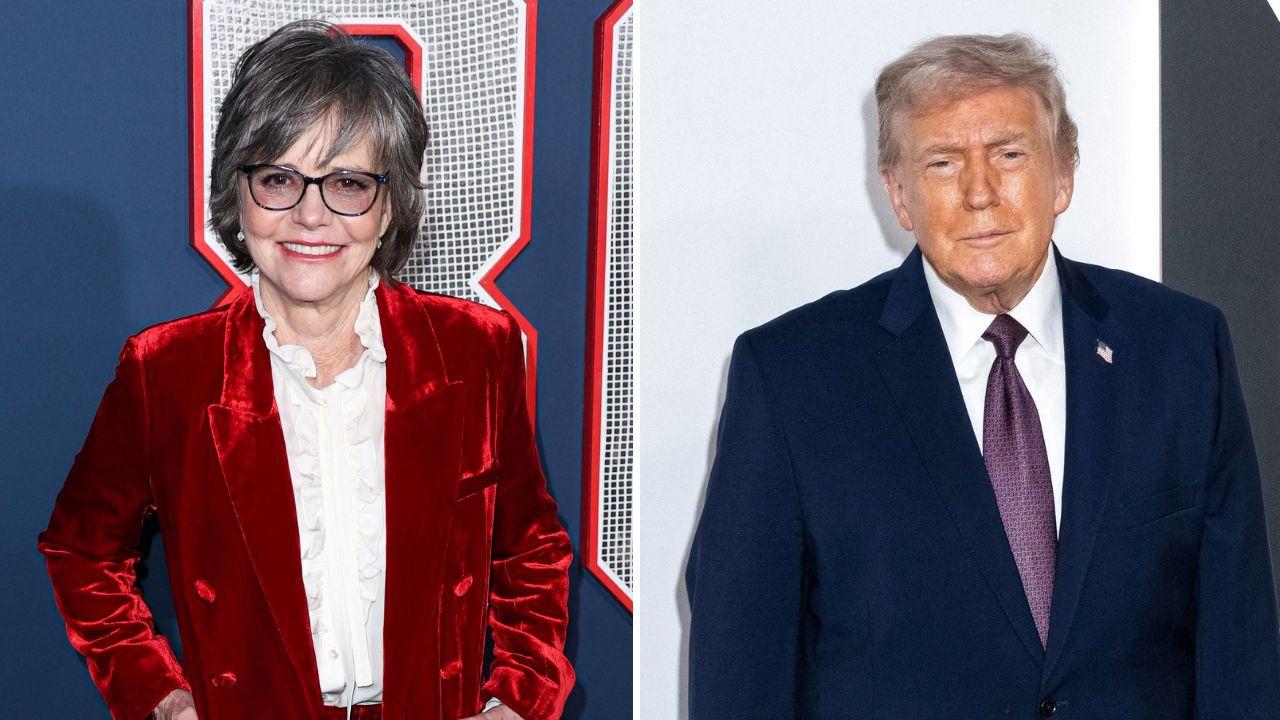 image of Sally Field thanked Canada during her acceptance speech.