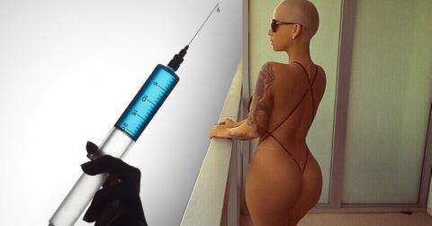 Amber rose butt injection drama
