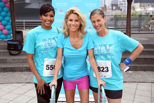 Alicia Quarles Diem Brown &#038; Dr. Beth Karlan at Cedars Sinai Run For Her NY