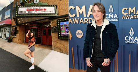 photo of Maggie Baugh; Keith Urban.