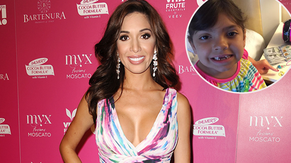 Farrah Abraham Ted Daughter Sophia How Much Money For Losing Her Teeth Find Out The