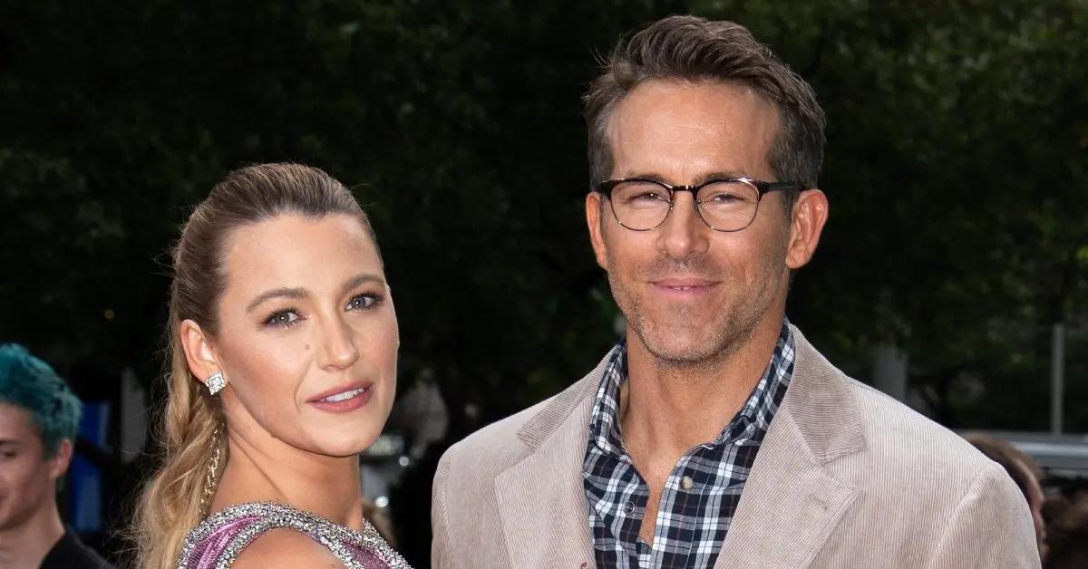 Photo of Blake Lively and Ryan Reynolds.