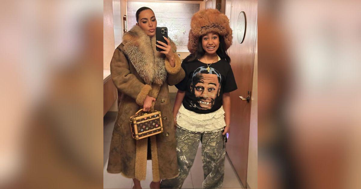 image of 'She has a really unique style,' Kim Kardashian said of her eldest daughter in September.