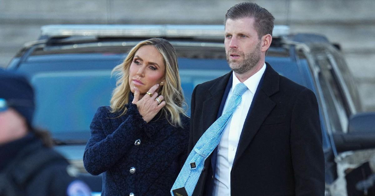 Photo of Lara Trump and husband Eric Trump.