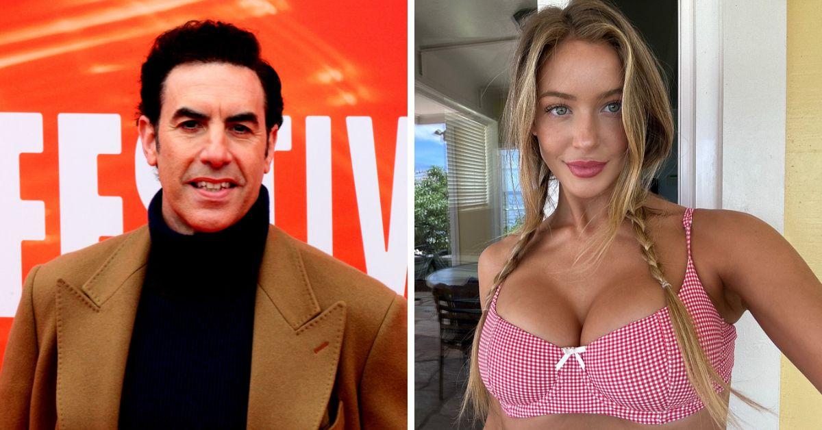 hannah palmer onlyfans model sacha baron cohen alleged new flame