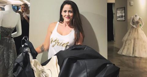 Jenelle evans wedding dress photos date h