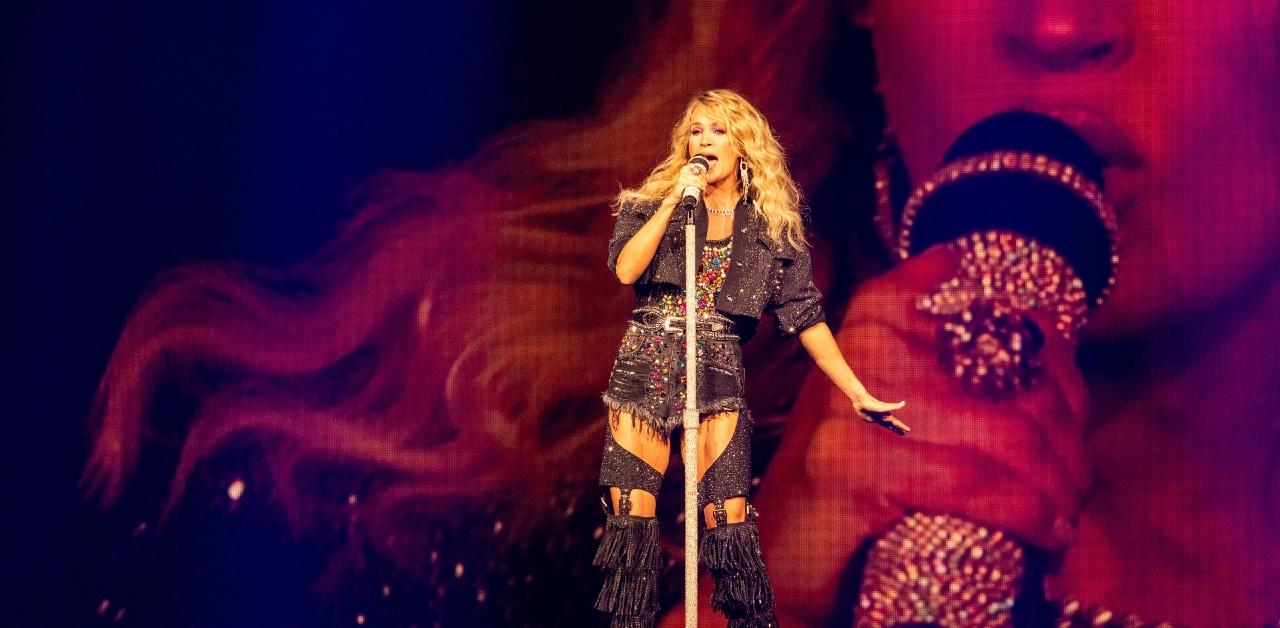 carrie underwood returns tour after family time