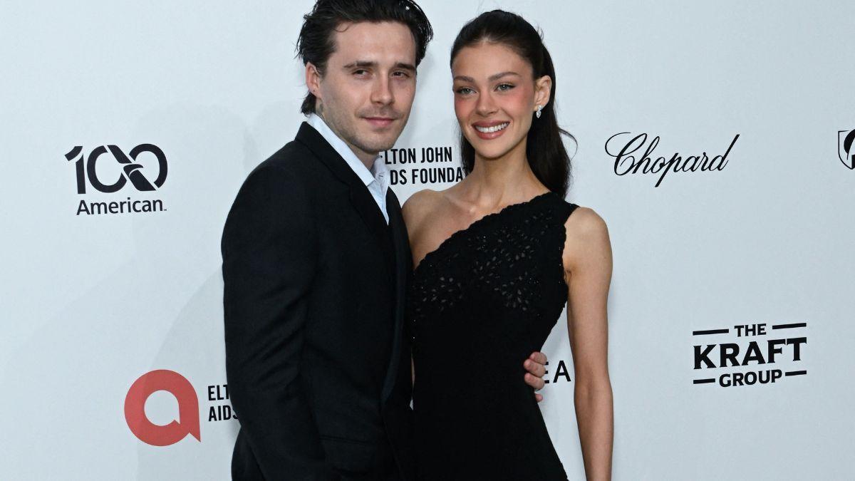 Image of Brooklyn Beckham's representatives claimed Harper Beckham's visit to his L.A. home was staged.
