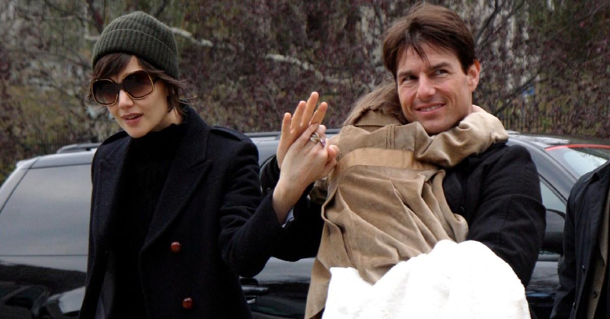 katie holmes false claim tom cruise trust fund daughter suri kicked in