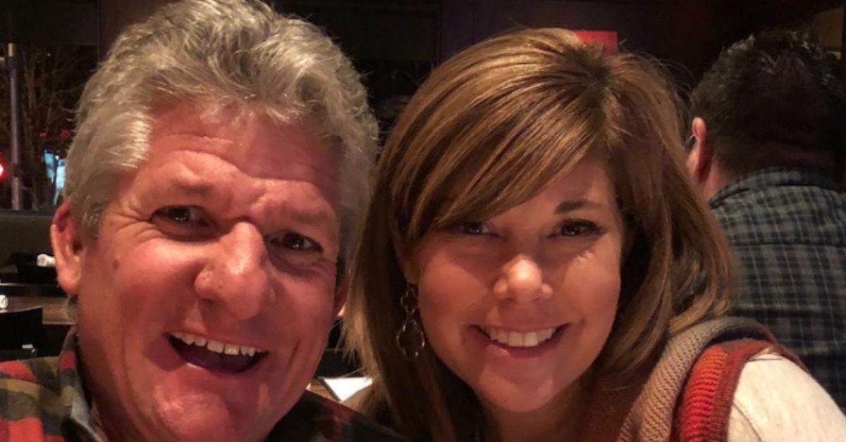 image of Matt Roloff and Caryn Chandler announced their engagement in August 2023.