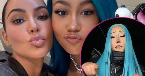 Photo of Kim Kardashian and North West: North West on TikTok.