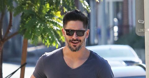 Joe Manganiello Hangs Out With A Friend In West Hollywood
