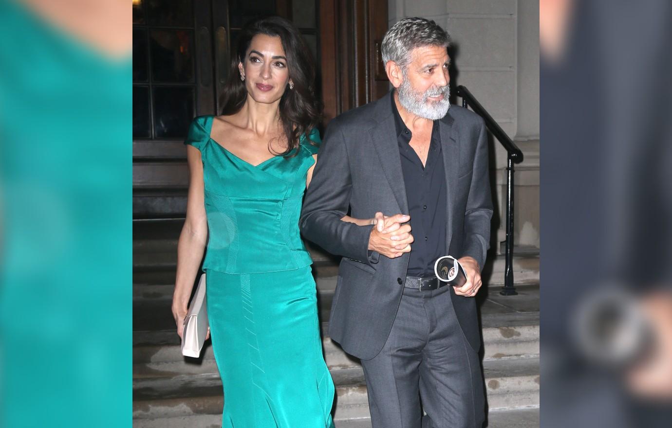 george clooney representative denies that amal clooney is pregnant